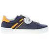 HOGAN scarpe uomo Sneaker Rebel H526 in camoscio blu e giallo HXM5260CW00PFX638U
