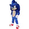 Maschere di Sonic, 10 Pezzi Maschere Feltro Sonic The Hedgehog Mask con  Corda Elastica per Bambini Adulti Mascherata, Un'ottima Scelta per Regali  di Compleanno e Giochi di Ruolo per Feste Mascherine 