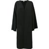 NINNI SENZA FRENI cappotto kimono donna neoprene nero mod KI-RI-LU MADE IN ITALY