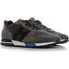 HOGAN uomo sneakers Running H383 grigio/nero/bluette SCONTO 30%
