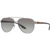 PRADA PS 54TS 5AV3M1 GREY NEW ORIGINAL SUNGLASSES OCCHIALI DA SOLE LUNETTES