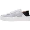 PINKO DONNA SNEAKERS BIANCO/ARGENTO UNGHERESE