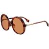 Fendi Occhiali da Sole FF 0430/S 0UC/W7 Havana Arancione Donna Autentici