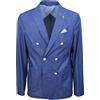 AT.P.CO uomo giacca blazer doppiopetto blu chambray A182SVEVO91 760 I