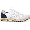 Premiata sneakers Lucy estiva camoscio tessuto colore Bianco