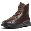 Camper Brutus K400325, Stivale alla caviglia Donna, Marrone medio 036, 37 EU