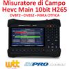 DIPROGRESS Misuratore Combinato per TV, SAT e Fibra Ottica, FullHD DPMAX10