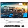 Simpletek PC ALL IN ONE AIO 24" TOUCHSCREEN i3 WINDOWS 11 8GB 120GB FISSO WEBCAM 2K