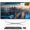 Simpletek PC ALL IN ONE AIO 24" TOUCHSCREEN WINDOWS 11 8GB 240GB G530T FISSO WEBCAM 2K