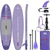 AQUA MARINA SUP AQUA MARINA CORAL 10'2 PURPLE - SUP gonfiabile - opzione: set base