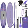 AQUA MARINA SUP AQUA MARINA CORAL 10'2 PURPLE - SUP gonfiabile - opzione: set kayak