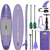 AQUA MARINA SUP AQUA MARINA CORAL 10'2 PURPLE - SUP gonfiabile - opzione: canoe set