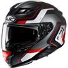 Hjc Casco Moto Integrale Hjc F71 ARCAN MC1SF Nero Opaco Bianco R