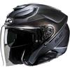 Hjc Casco Moto Jet Hjc F31 LUDI MC5 Grigio Nero
