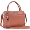 Catwalk Collection Handbags - Borsa a Spalla Donna Pelle - Borsa Tote - Tracolla Regolabile e Rimovibile - ROSALINE - Marrone Chiaro