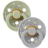 BIBS Set 2 Ciucci Bibs Liberty Capel Sage Mix Taglia 1