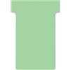 Franken TK219 Porta-carte a forma di T, misura 2, 59 mm, confezione da 100, colore: Verde pallido