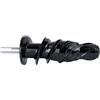 Omega PSCREW878-ECOM Juicer parti di ricambio coclea per modello J8006HDS, J8006HDC, J8008C, 8007, 8008, MM900HDS, plastica, nero
