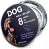Mh Mediterraneanhabitat Collare Antiparassitario per Cani - Collare Antipulci e Zecche per Cani - 8 Mesi di Protezione Senza tossico - Composto Da Oli Essenziali - 65 cm Regolabile Impermeabile Per Tutte Le Taglie -