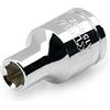 TEKTON 3/8 Drive x 1/4 Bussola porta punte esagonale magnetica | SHA15402