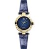 Vivienne Westwood VV092NVNV Orologio da Polso da Donna, Pelle, Blu