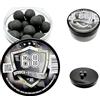 RUBBER-STEEL BALLS 20 x Rubber-Steel Balls in 68 caliber - Palle di Gomma e Acciaio di qualità premium per paintball e reballs per allenamento al tiro e difesa personale e domestica in calibro 68