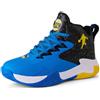 WOWEI Scarpe da Basket per Bambini e Ragazzi Scarpe da Basket Leggero Antiscivolo Traspirante Sport Scarpe da Basket Sneaker Casual da Bambino Scarpe da Sportive (KKI-G4, 34EU)