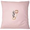 Bona Basics, Federa decorativa per cuscino, decorazione per la casa, per divano, caffetteria, dimensioni: 60 x 60 cm, colore: rosa chiaro
