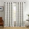 Elrene Kaiden Tenda Oscurante per Finestra, in Lino, con Occhielli, Grigio, W 52 x L 84 (1 Panels)