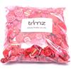 Trimz Bottoni di Forme e Dimensioni assortite, Rosso, 250 g