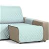 Martina Home Copri chaise longue imbottito Ambar, 240 cm, acqua marina