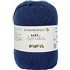 Schachenmayr, Lana Baby, Filato da Lavorare ai Ferri e a Uncinetto, Articolo Baby Smiles Suavel, 9814876, Lana, Blu Navy, 14 x 7.2 x 8.5 cm