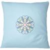 Bona Basics, Federa decorativa per cuscino, decorazione per la casa, per divano, caffetteria, dimensioni: 60 x 60 cm, colore: blu chiaro