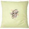 Bona Basics, Federa decorativa per cuscino, decorazione per la casa, per divano, caffetteria, dimensioni: 60 x 60 cm, colore: giallo chiaro