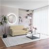 Italian Bed Linen COPRIDIVANO BIELASTICO PIU BELLO Panna 2 Posti