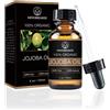 Mindbreaker Olio di Jojoba bio - Olio di jojoba naturale puro al 100% - Olio pressato a freddo - Idratante perfetto per capelli, pelle, viso, unghie e capelli 120 ml (4oz)