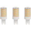 Lampadina G9 LED 12W 1080LM, LED G9 Equivalenza Incandescenza 120W, Lampada  G9 LED AC 220V 360º Angolo del fascio Set di 3 (Bianco Caldo) : :  Illuminazione