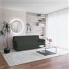 Italian Bed Linen COPRIDIVANO BIELASTICO PIU BELLO Grigio Scuro 3 Posti