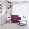 Italian Bed Linen COPRIDIVANO BIELASTICO PIU BELLO Fucsia 1 Posto