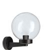VELAMP SPH206P APOLUX Applique Con Sfera Per Esterno In PMMA 200mm Attacco E27 Trasparente