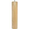 La Fabrique de Pieds Set di 4 gambe per letto in legno - Verniciato chiaro - H300 mm Ø70 mm