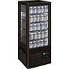 Forcar Espositore da banco per bibite refrigerato Modello G-TCBD98B 4 lati in vetro