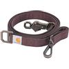 Carhartt Pet durevole nylon anatra guinzagli per cani, cuciture riflettenti per visibilità, vino profondo, piccolo