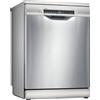 Bosch Elettrodomestici Serie 4, Lavastoviglie da libero posizionamento, color inox SMS4EMI02E