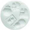 Silikomart 71.300.00.0096 Stampi, Silicone, Bianco