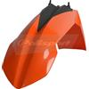 POLISPORT 8568700001 - Parafango anteriore replica OEM realizzato in plastica lucida durevole e resistente compatibile con le moto KTM in colore arancia
