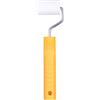 HARDY WORKING TOOLS Maler Set, Farbrolle und Farbwalze aus Schaumstoff, Florhöhe 7mm, Länge 5,5cm, Durchmesse 35mm, weiß-gelb, A0180-112000