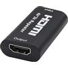 zdyCGTime 1080P Ripetitore di segnale HDMI 4K,Convertitore audio e video di estensione del segnale da Femmina a Femmina HDMI 4 * 2K,utilizzato per HDTV,DVD e altre apparecchiature.(1Pc)