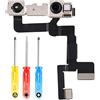 MMOBIEL Fotocamera Frontale Compatibile con iPhone 11 2019 12 MP - Cavo Flessibile per Fotocamera Frontale Selfie Sostituzione - Incl. Cacciaviti