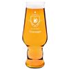 Maverton Bicchiere per la Birra in vetro - personalizzato - capienza 400 ml - ottima idea regalo - H20 cm x Ø7,8 cm - Perfetto per ogni uomo amante della buona Birra - suocero